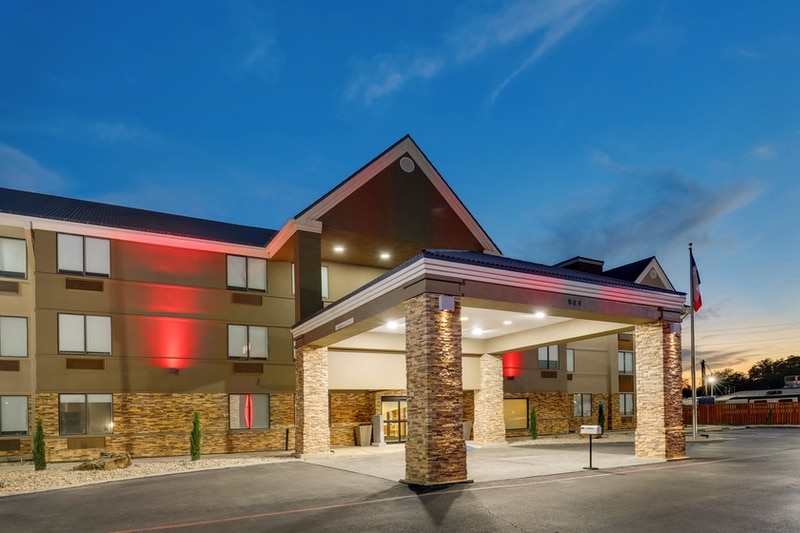 Approved hotel photography for Best Western Brownwood