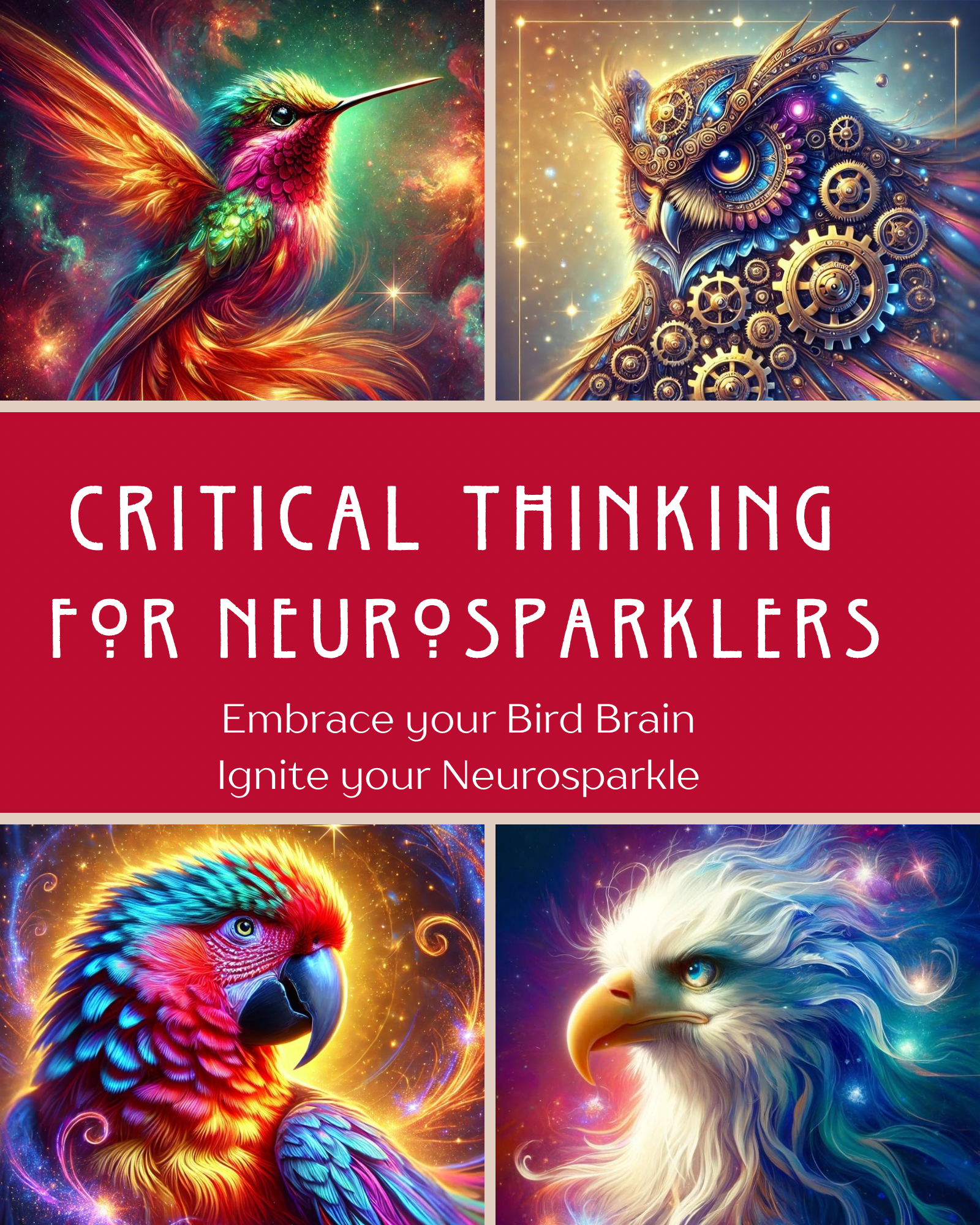 cover of the book critical thinking for neurosparklers 