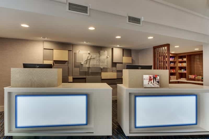 IHG Approved Photography for Holiday Inn Express Emory Front Desk WO Staff