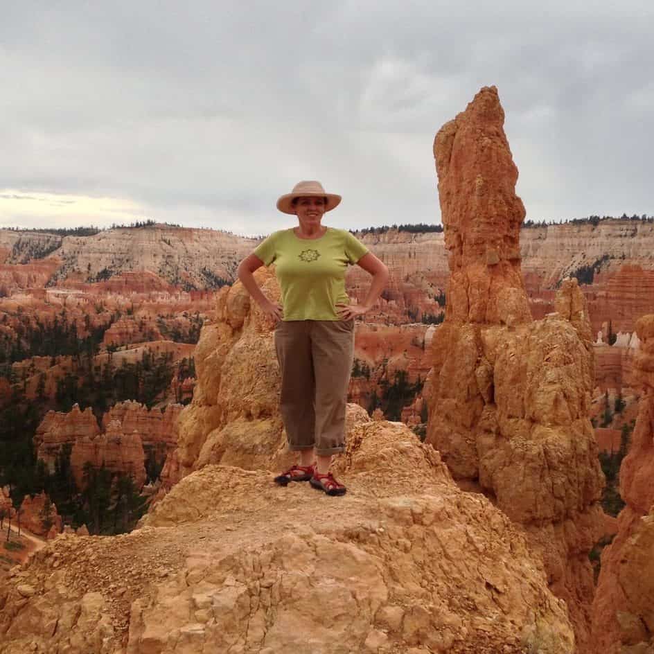 Hotel Photographer posing at Bryce Canyon National Park