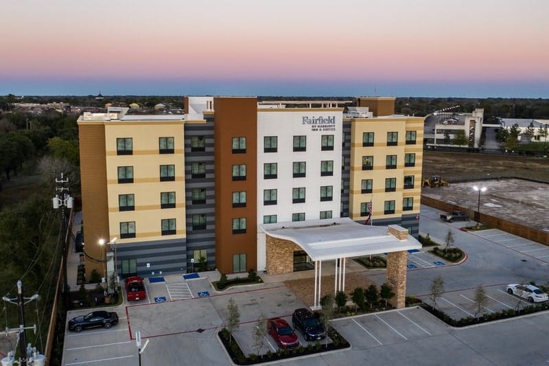 Marriott approved photography for Fairfield inn Houston Brookhollow - FF HOUFB Aerial 02