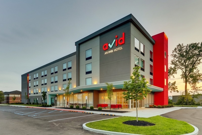 IHG approved photography for AVID hotels