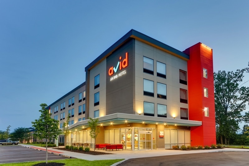 IHG approved photography for AVID hotels