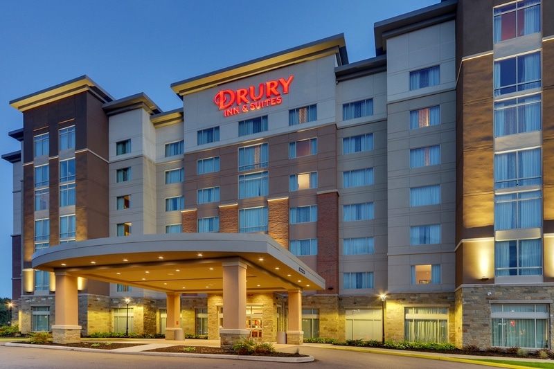 Hotel photography for Drury Hotels