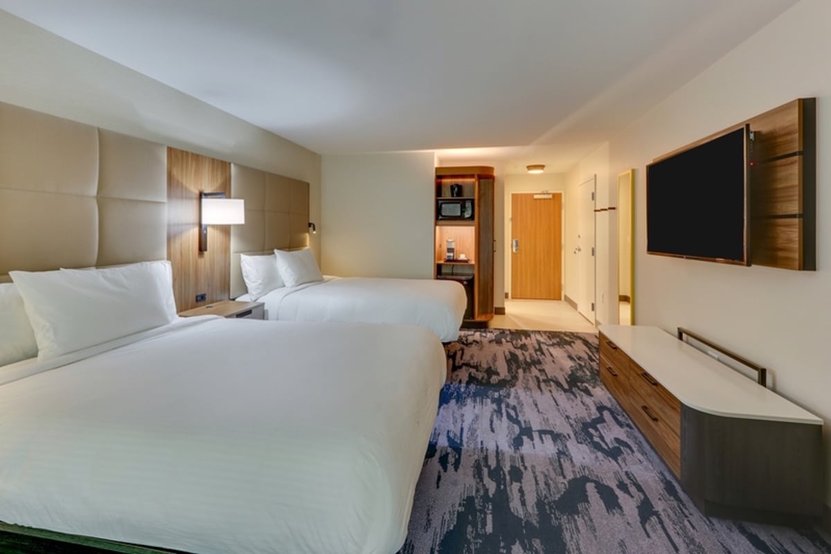Marriott approved hotel photography for Fairfield Inn & Suites