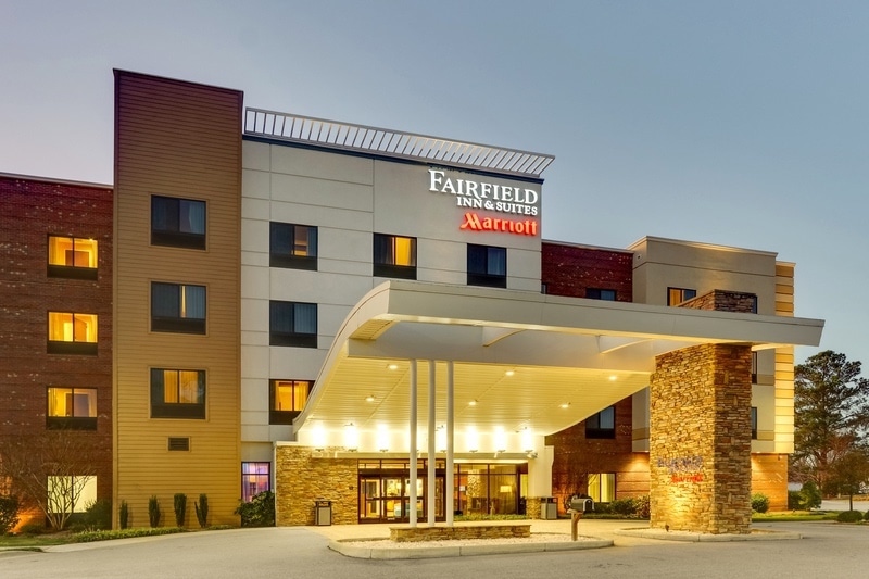 Marriott approved hotel photography for Fairfield Inn & Suites Dunn
